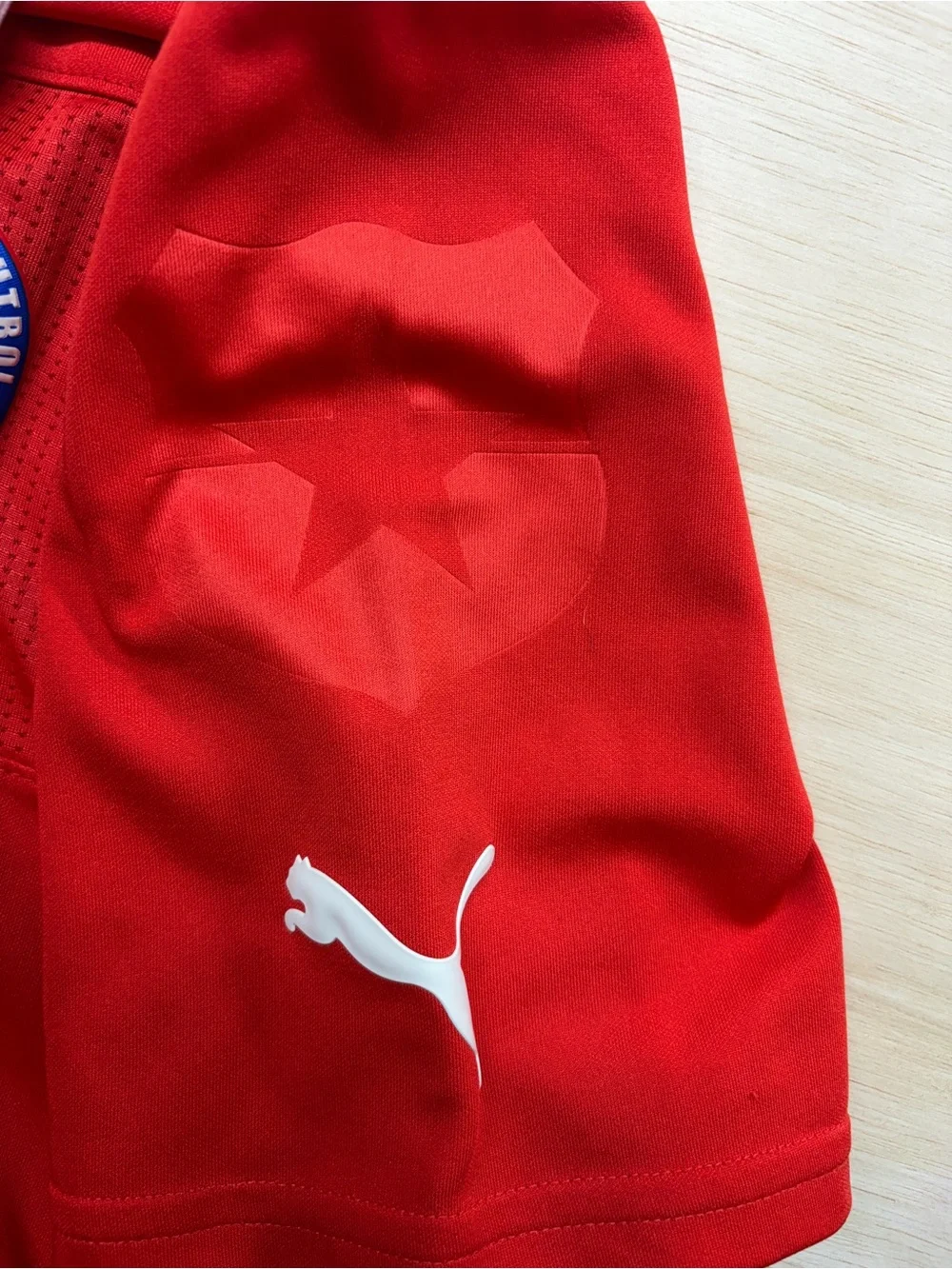 Puma Chile Home Jersey 2012-2014 Red Soccer Kit Short Sleeve Men's Size XL
